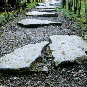 Jardim Oriental - caminho de pedras