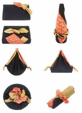 Embalagens tradicionais japonesas - o furoshiki