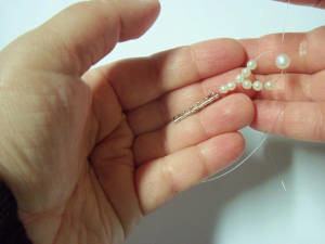 Pulseira de Pérolas Entrelaçadas 4 pulseira pérolas