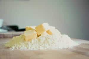 farinha manteiga