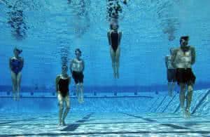 piscina olimpica underwater